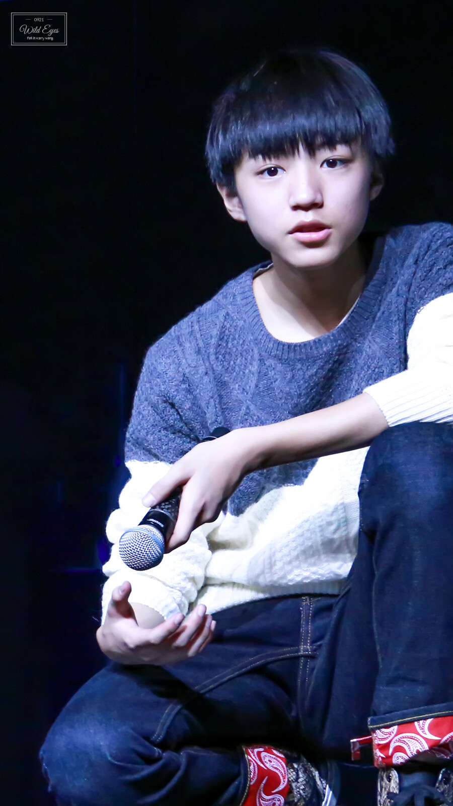 #王俊凯# #TFBOYS王俊凯# #TFBOYS# 150210 北京网络春晚彩排 cr：WildEyes0921