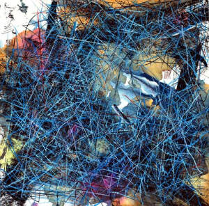 佛学的空灵禅境  ，道学的大象无形等等都在他的画面中蕴含其间