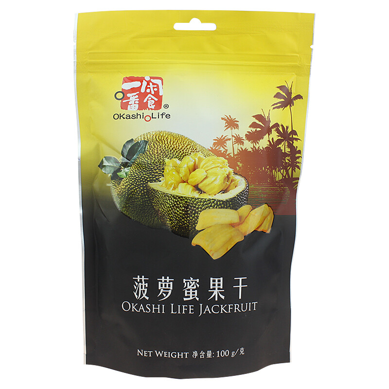 越南进口食品 闲食一番零食100g 菠萝蜜果干综合果蔬干香蕉干