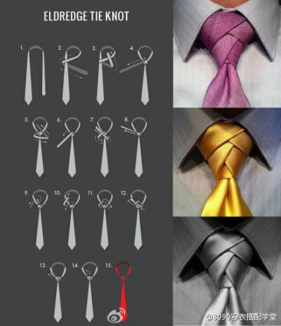 【服装搭配】领带的新式打发