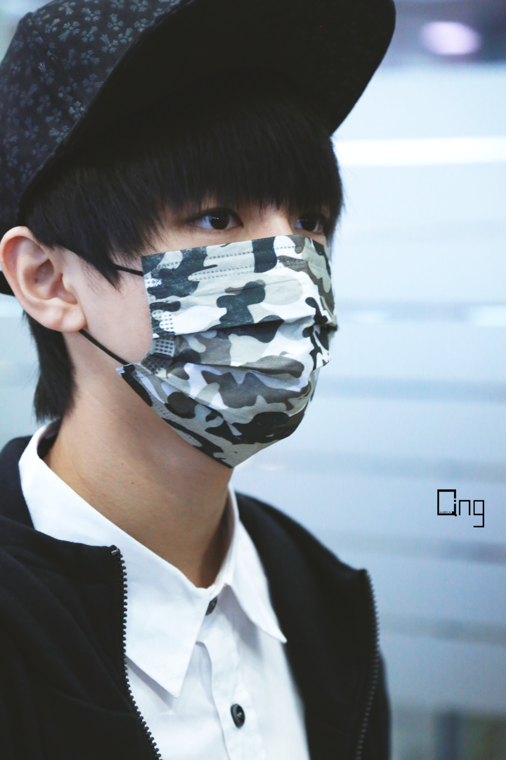 #王俊凱# #TFBOYS王俊凱# #TFBOYS# 151124 韓國仁川機場-廣州白云機場 cr：究極王俊凱