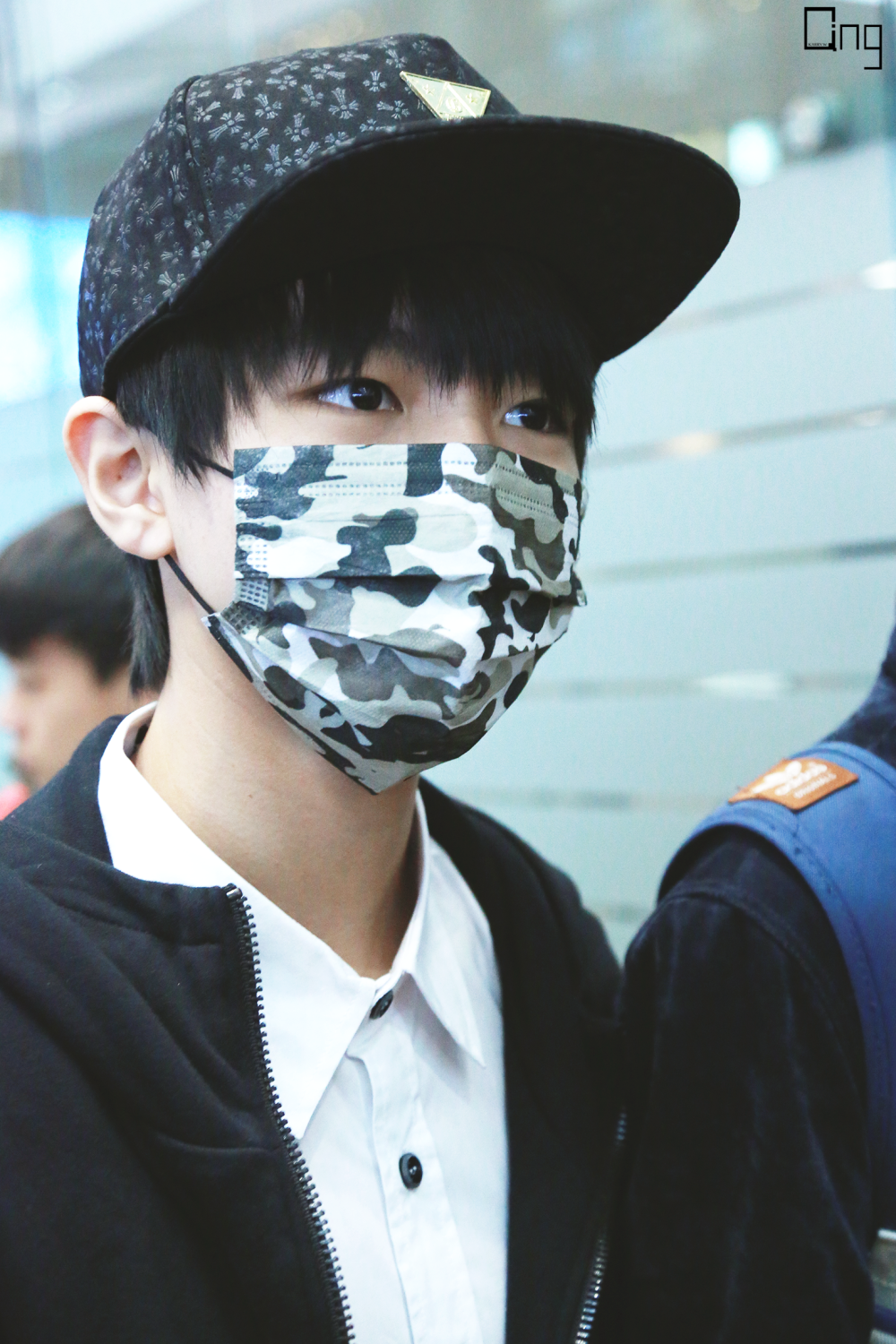 #王俊凯# #TFBOYS王俊凯# #TFBOYS# 151124 韩国仁川机场-广州白云机场 cr：究極王俊凱