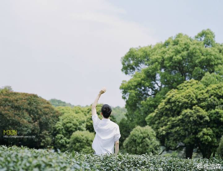 那少年。金浩森