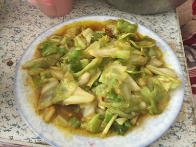 蚝油包菜