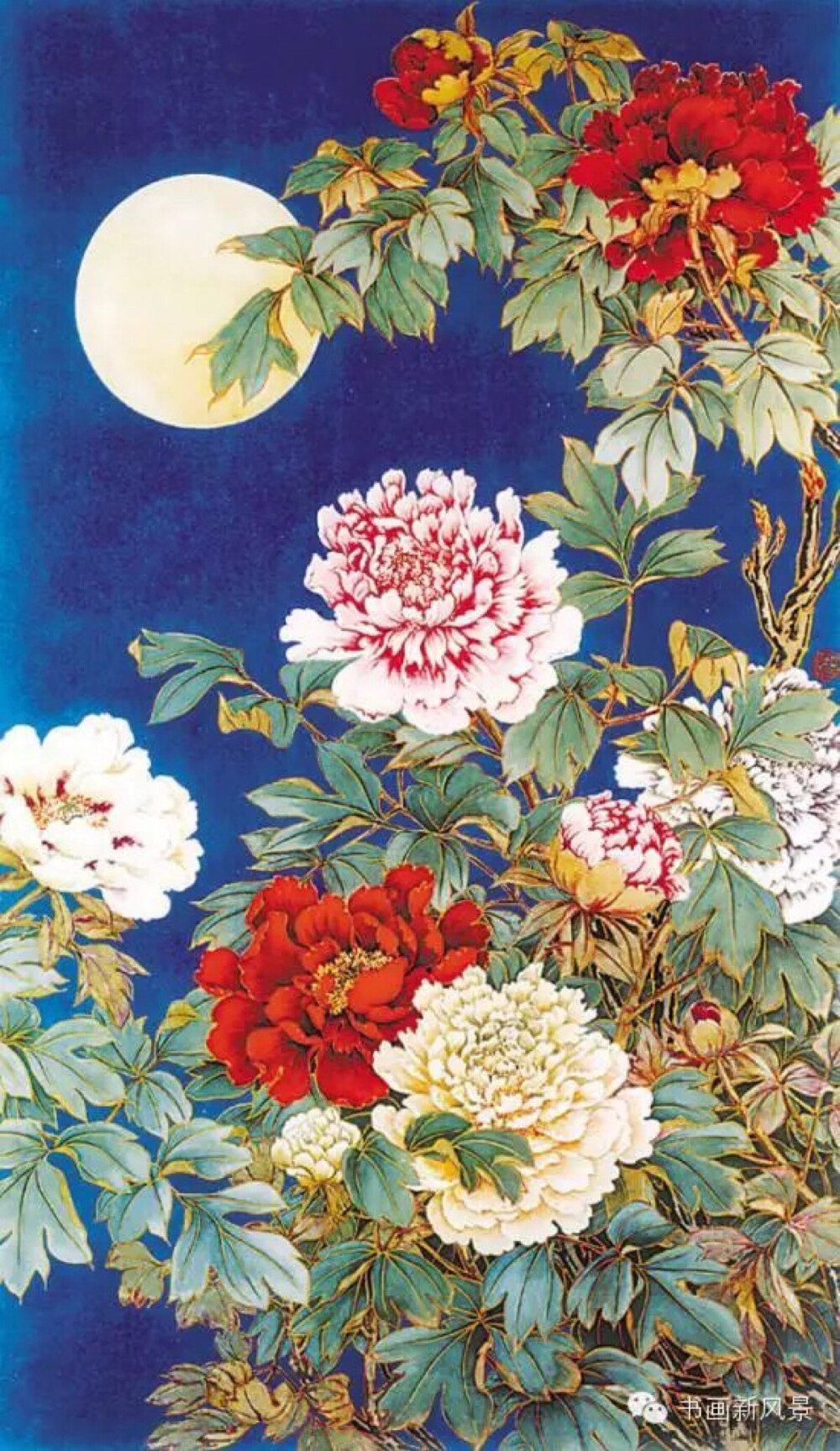  陆抑非 花好月圆 1954年 陆抑非（1908－1997）是杰出的中国花鸟画大家和卓越的美术教育家，同时也是一位有成就的书法大家。 陆抑非曾云：“绘画以用笔为上，可通过练习书法，强化用笔的训练。”他曾警惕自己说：“书法对于画有重要影响，不注意书法的练习，就很难画出中国画的韵味来，很难体现中国画深沉的艺术意蕴。”