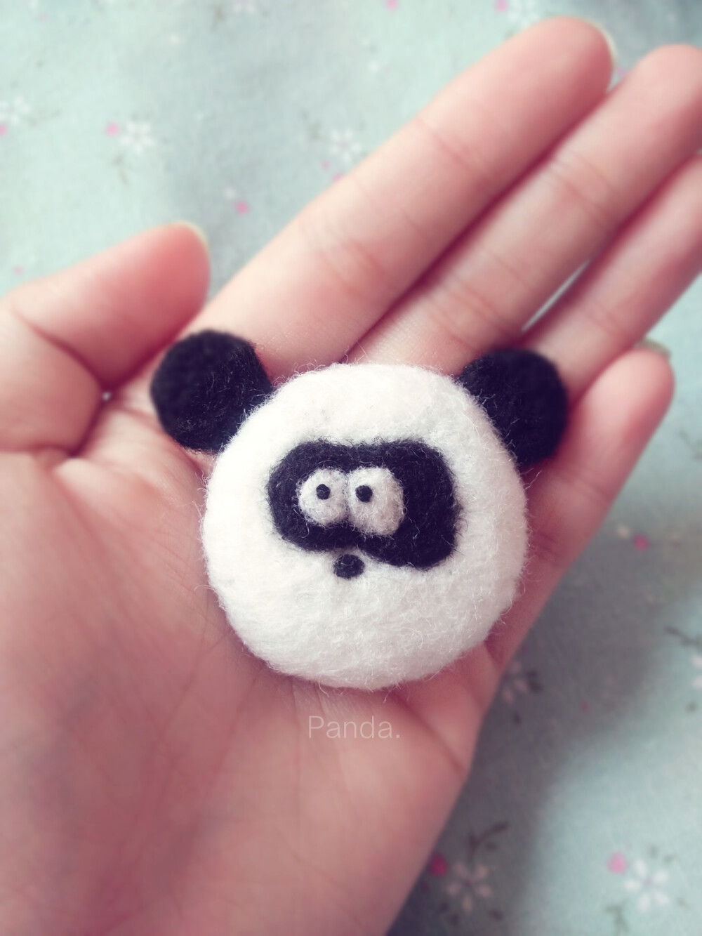 羊毛毡 小物 panda.