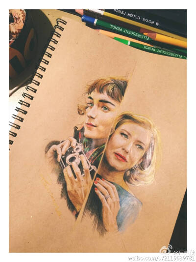 Carol 手绘。