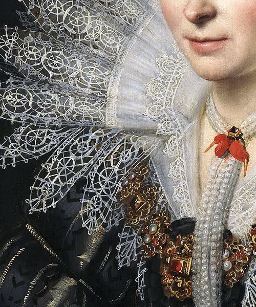 1620Portrait of a Lady of the Van Beijeren van Schagen Family [1620]