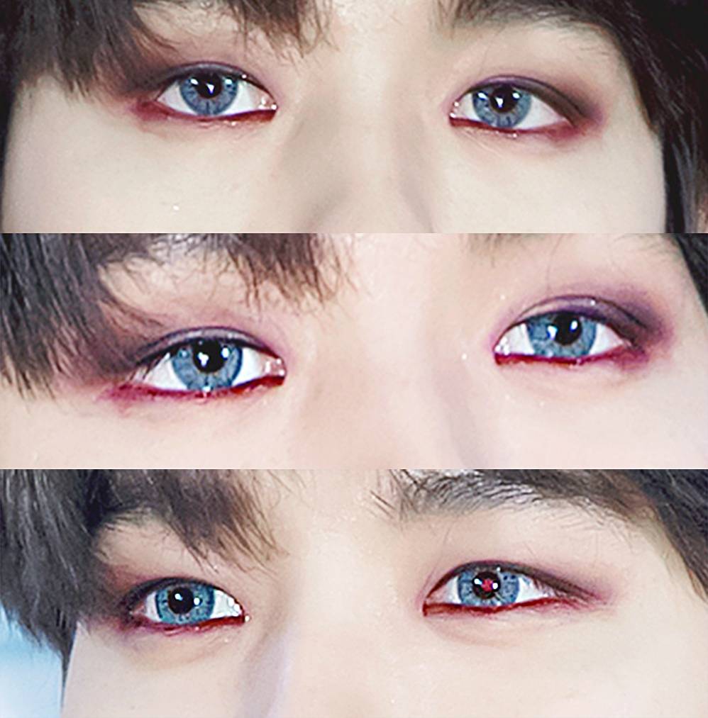 边伯贤151230kbs歌谣大祝祭眼妆