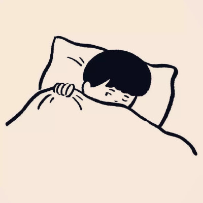 情侣头像：捂被窝