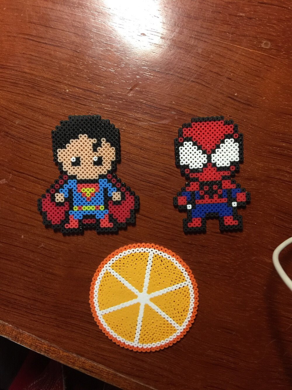 Superman; Spider-Man; Orange; Day 4