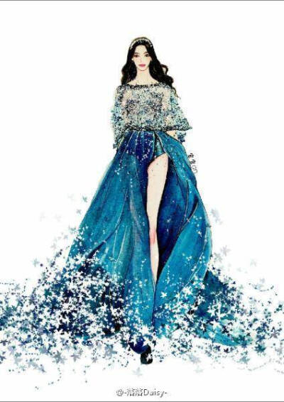 手绘·时尚插画