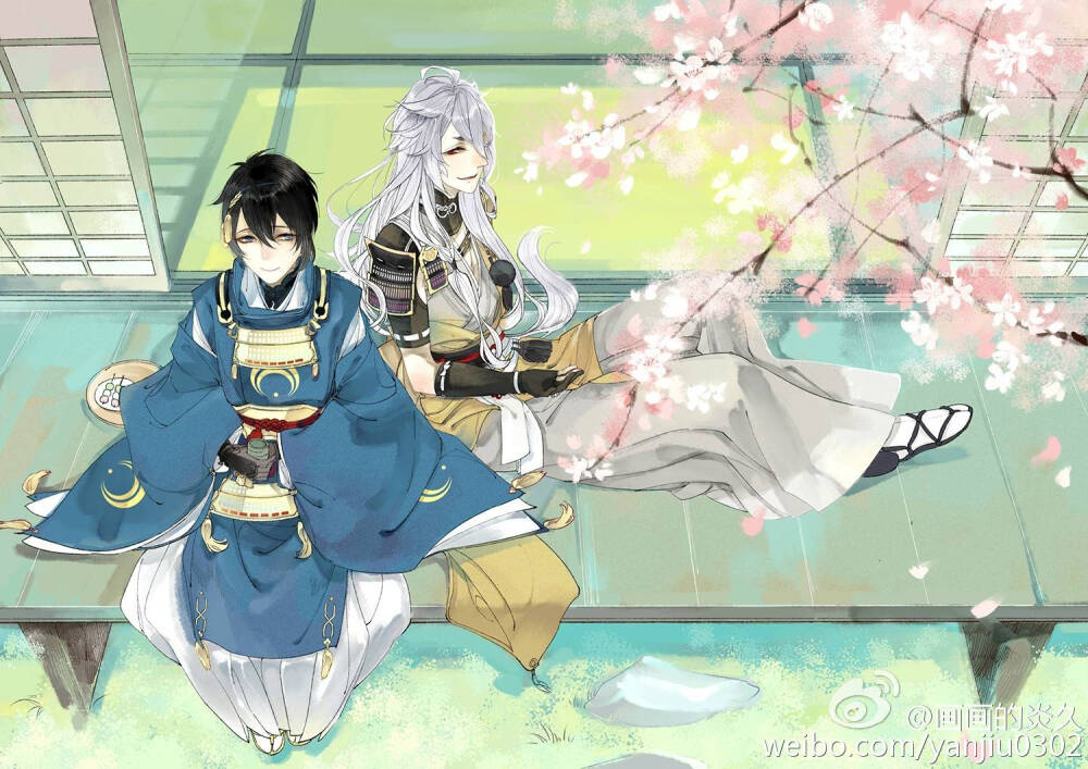 刀剑乱舞 画师微博：画画的炎久