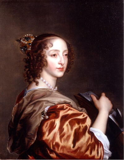 1634Marie Henriette of France, Queen of England, Anthony van Dyck, 1634