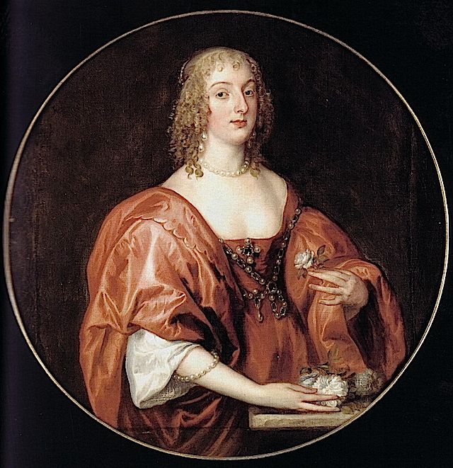 Anna Sophia, Countess of Carnarvon daughter of Philip Herbert, 4th Earl of Pembroke and Lady Susan de Vere by Sir Anthonis van Dyck