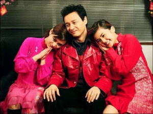 哥哥 张国荣  twins  瞧她两开心的