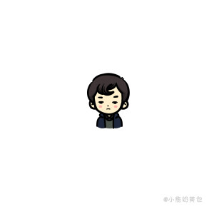 小头像 卡通 可爱 男生