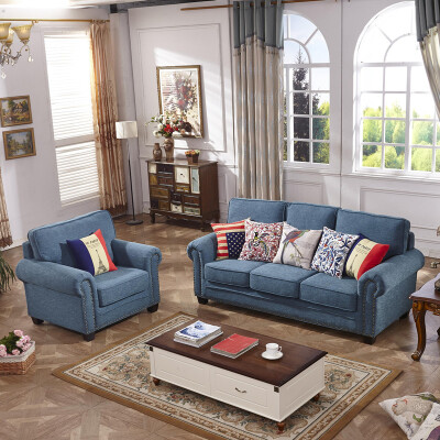 美式沙发 办公沙发 欧式沙发组合 地中海沙发 客厅沙发 田园沙发