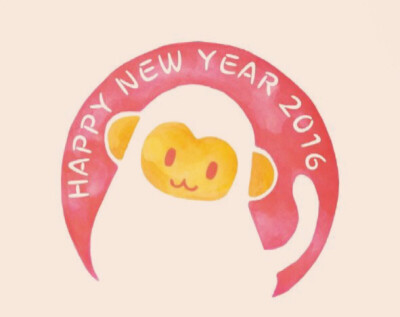 Happy New Year 新年快乐 Year of the Monkey 猴子年