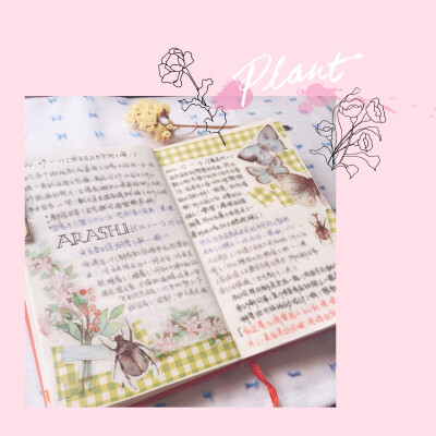 自己的森系小贴纸，下次可以选择印印其他