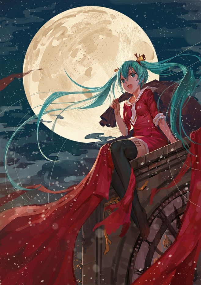 初音未來 公主殿下 這裡新人求關… - 堆糖,美圖壁紙興趣社區