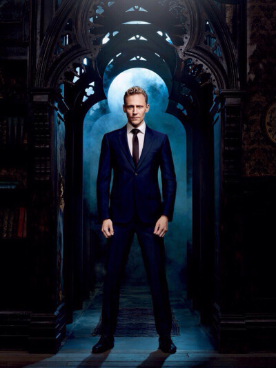 猩红山峰 Tom Hiddleston 宣传海报