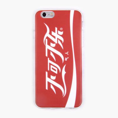 MOMO设计 不可不乐 手机软壳 恶搞可口可乐 iphone6 6S保护套