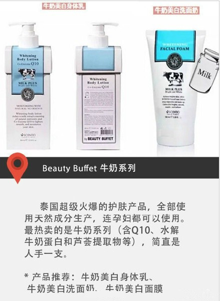 Beauty Buffet牛奶系列