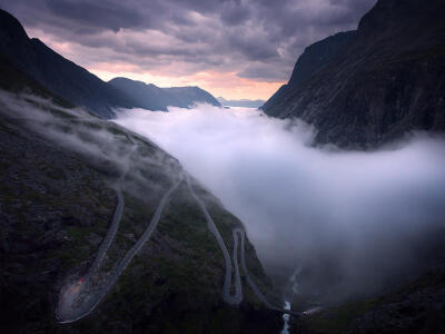 风景很美的盘山公路~