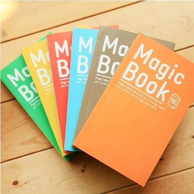 韩国文具 Magic Book加厚笔记本 小清新创意记事本 可爱日记本