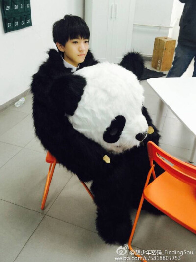 屋里国宝凯，愿你好好长大，以后能按自己的喜好而活。(´-ωก`)晚安么么哒（*＾3＾）「cr.超少年密码_FindingSoul官博」