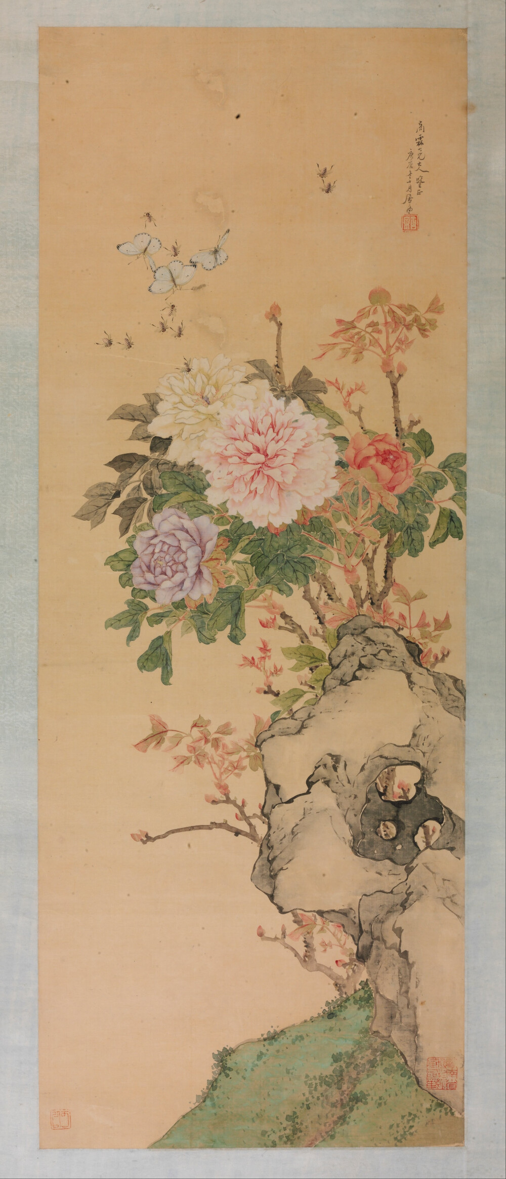 Ju Lian：Peony and Butterflies（Google Art Project）