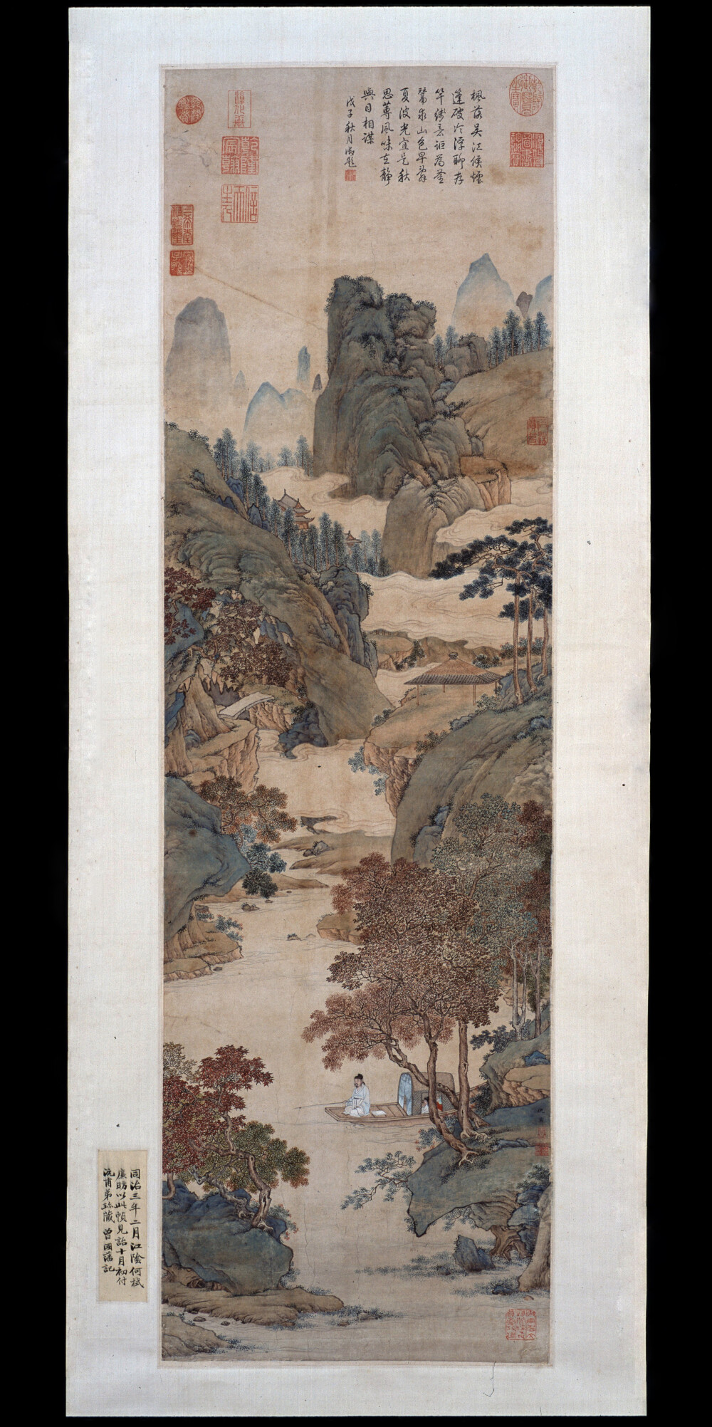 Qiu Ying：Fishing under Chinese Sweet Gums（Google Art Project）