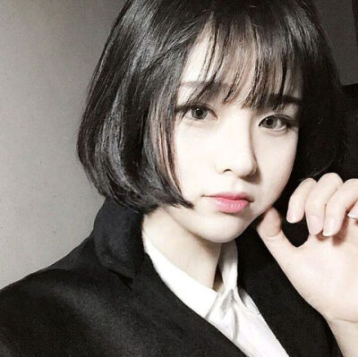 「by江橙」「短发」「优质」「女图」「头像」「可爱」