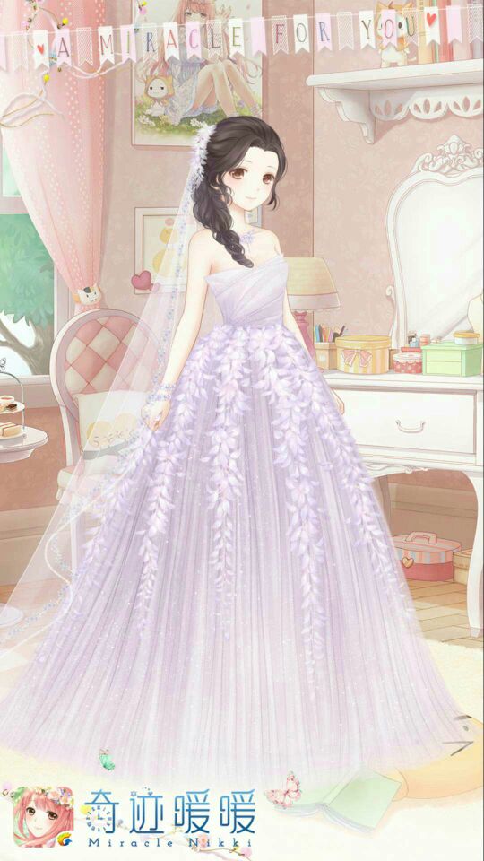 奇迹暖暖婚纱装
