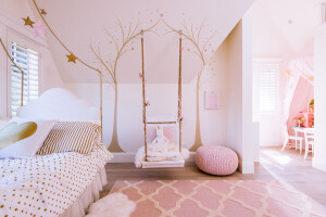 粉色卧室