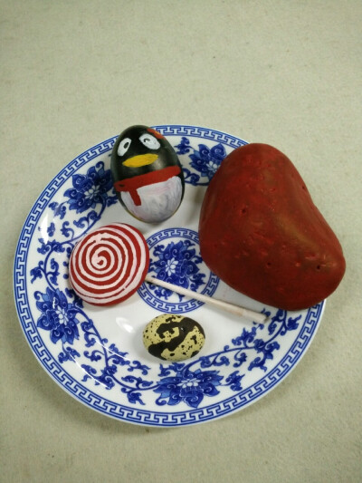 手绘石头，淘宝店铺号:5352787