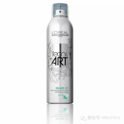 ’Oréal Professionnel巴黎欧莱雅沙龙专属特立雅发根定型摩丝
RMB258/250ml
▲无需全头涂抹，清洗擦干头发后，充分摇匀，保持瓶身直立，与发根保持适当距离，逐片喷于发根位置，造就丰盈造型。