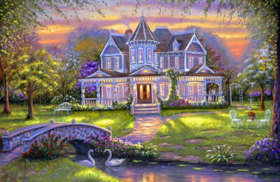 「城堡」就想要一座自己的城堡，可以在一条小路上自赏，看着幽蓝的灯火每日每夜支持着我的梦想。然后播撒下幸福的种子，代我去远方。 