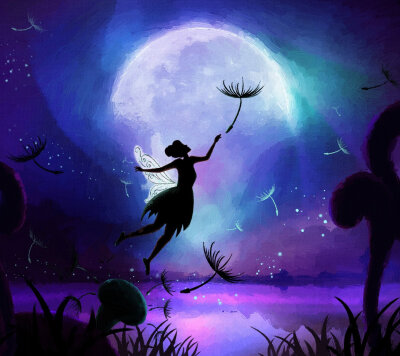 「天使」 天使就是最美的童话。她们没有眼泪，却并不意味着没有悲伤。她们比人多一对翅膀，就要学着多些坚强。 