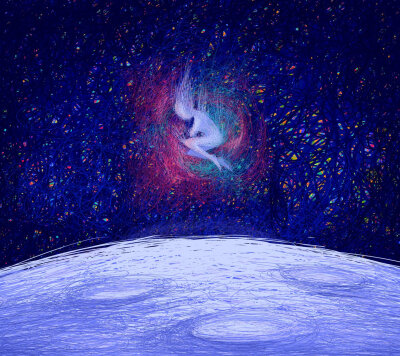 「天使」 天使就是最美的童话。她们没有眼泪，却并不意味着没有悲伤。她们比人多一对翅膀，就要学着多些坚强。 