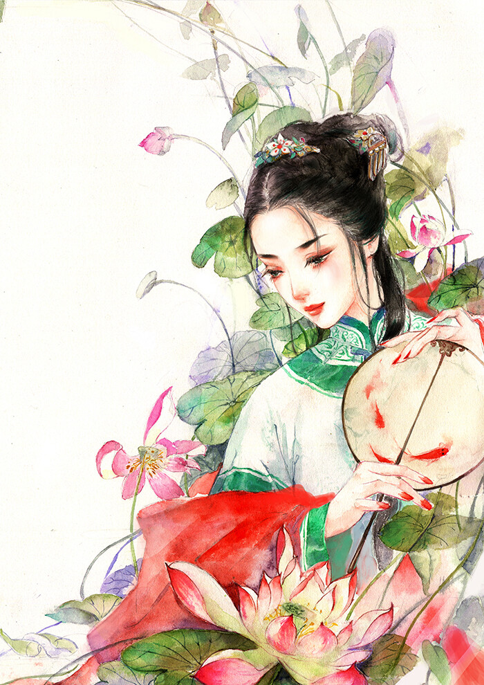 〔 古风美人 〕 作者' 棉花圃 °