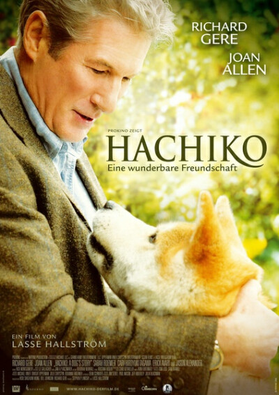 《忠犬八公的故事》
车站的门，开开关关，人们从这进进出出。Hachi，它不知道它所等的人不会再回来了。但它却一直在等待，冬去春来，夏至秋去，直到在一个雪夜里，它也去了。
You should never forget anyone that y…