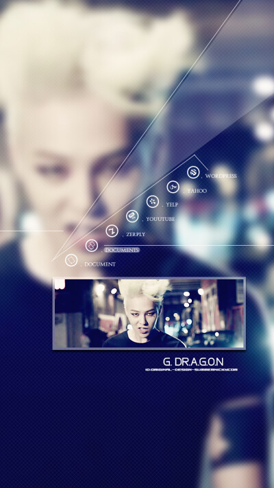  权志龙GDRAGON#bigbang#原创高清手机壁纸#微博:ORIGINAL-DESIGN-SUMMERNICKYCOM#iPhone#安卓#锁屏#桌面#黑白壁纸