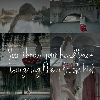 Taylor Swift MV自截 歌词
Begin again