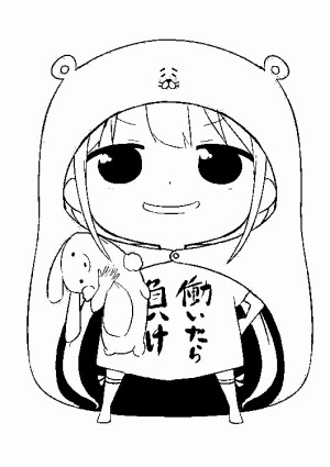 橡皮章素材  干物妹小埋