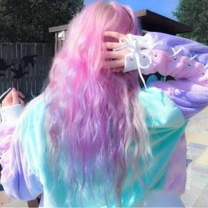 buingbuing 染发 卷发 