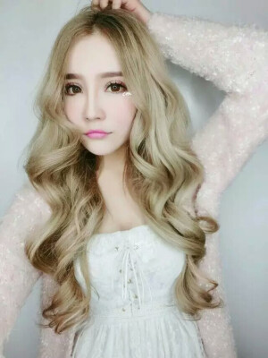 buingbuing 长发 染发 卷发