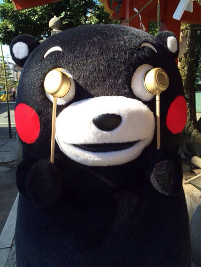 部长 熊本熊 kumamon～炒鸡萌～ 看不见我～