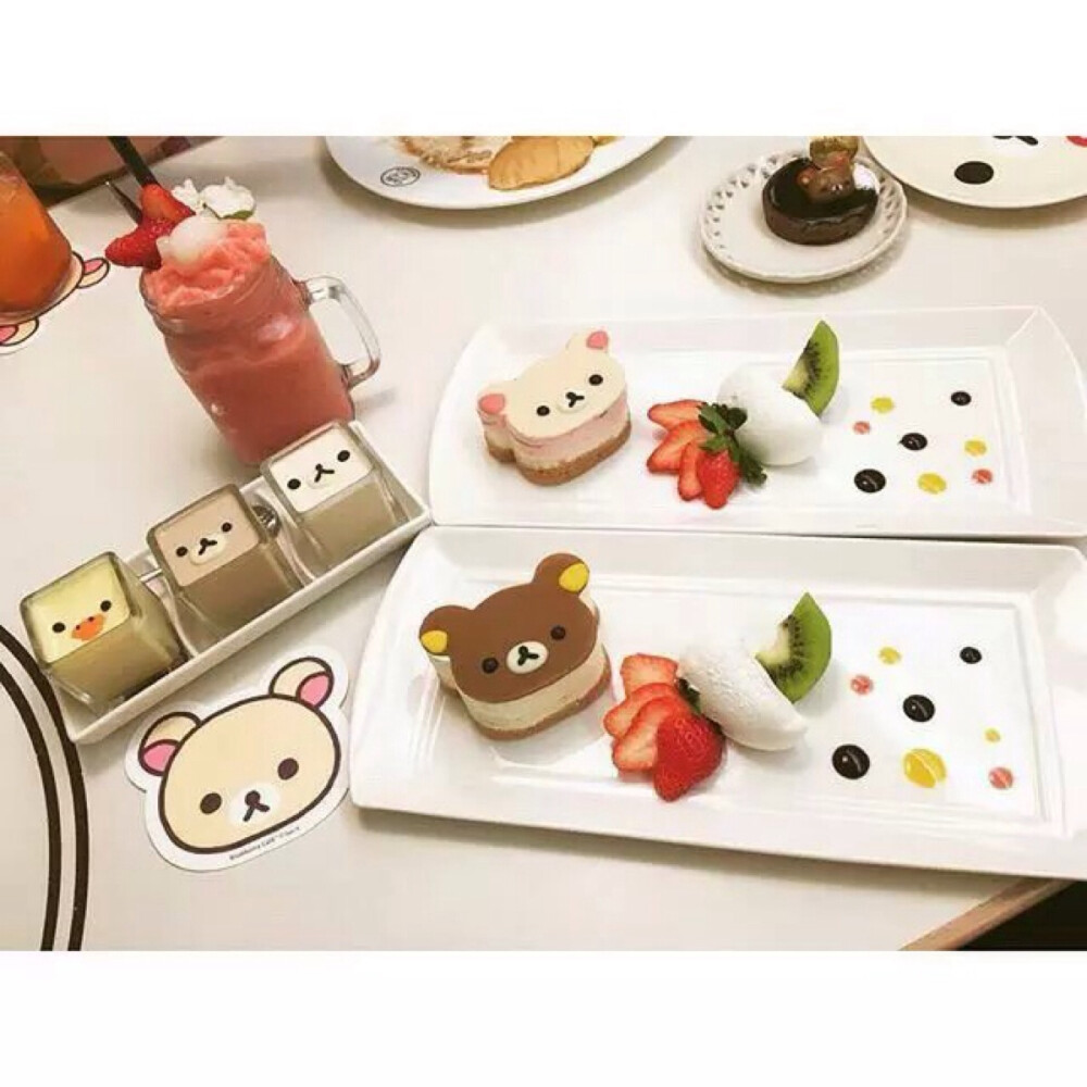 风靡台北的rilakkuma café 轻松熊餐厅 太萌啦 